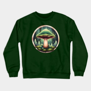 Mossy Mushroom Crewneck Sweatshirt